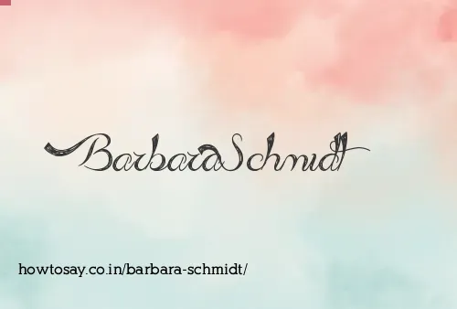 Barbara Schmidt
