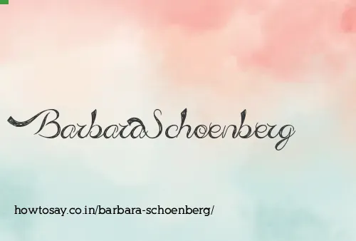 Barbara Schoenberg