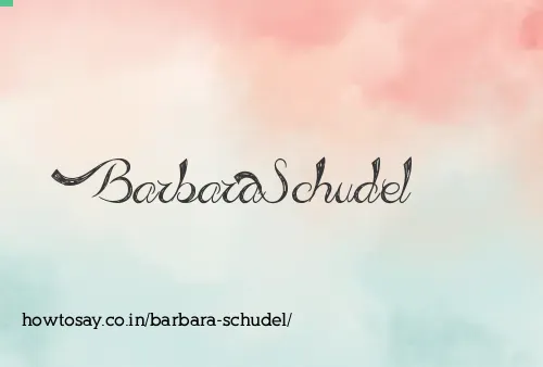Barbara Schudel