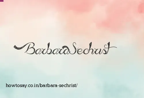 Barbara Sechrist