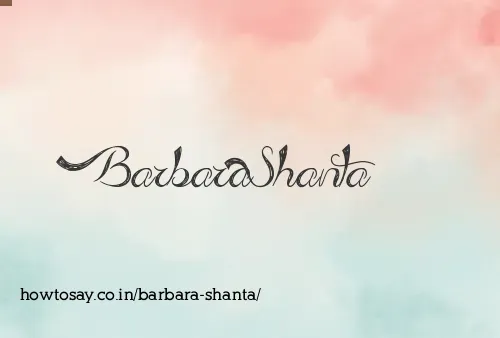 Barbara Shanta