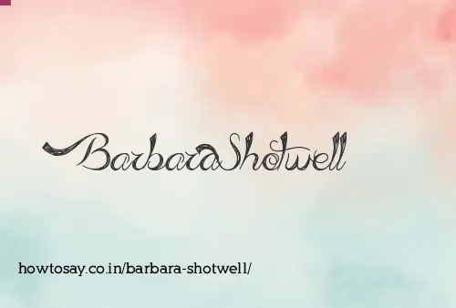 Barbara Shotwell