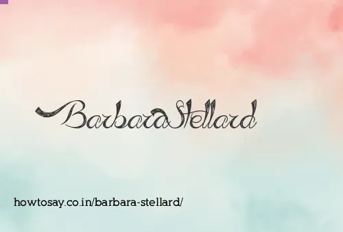 Barbara Stellard