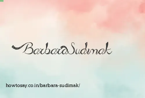 Barbara Sudimak