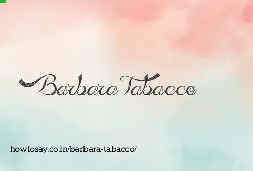 Barbara Tabacco
