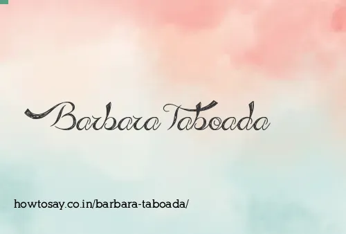Barbara Taboada