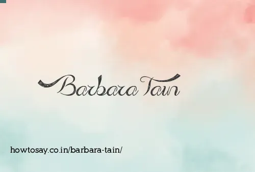 Barbara Tain