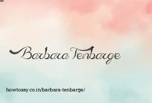 Barbara Tenbarge