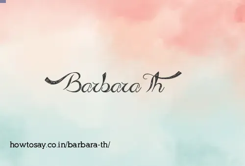 Barbara Th