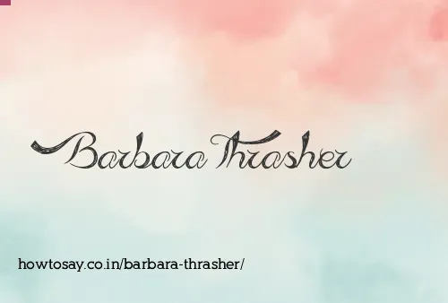 Barbara Thrasher
