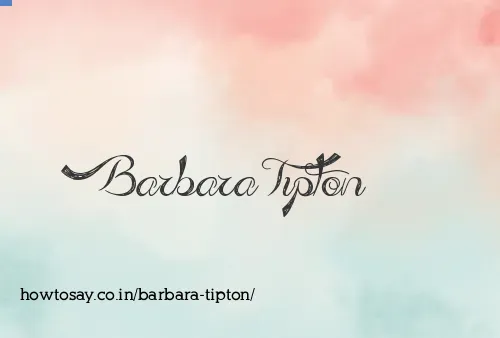 Barbara Tipton