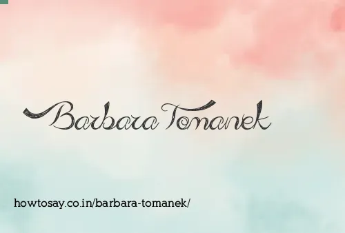 Barbara Tomanek