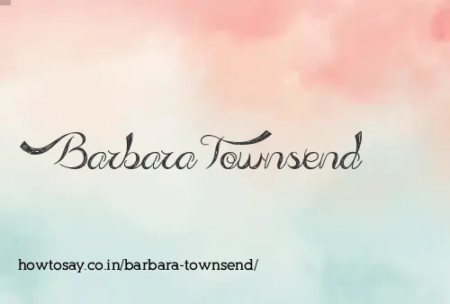 Barbara Townsend