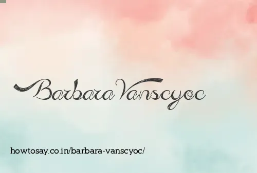Barbara Vanscyoc