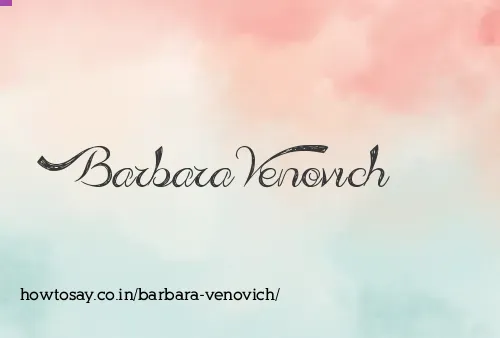 Barbara Venovich