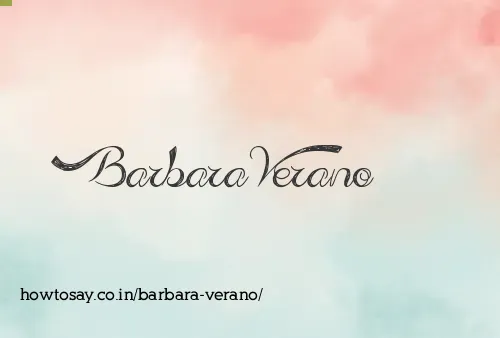 Barbara Verano