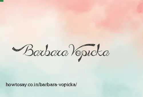 Barbara Vopicka