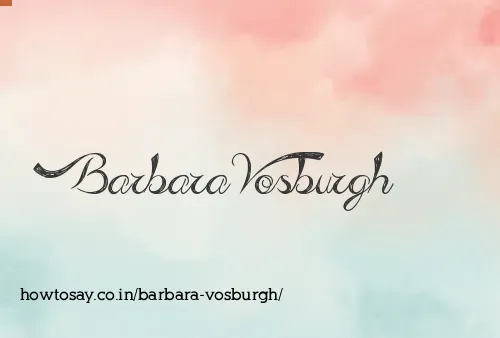 Barbara Vosburgh