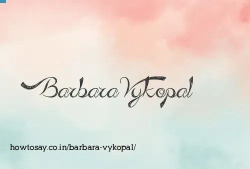 Barbara Vykopal