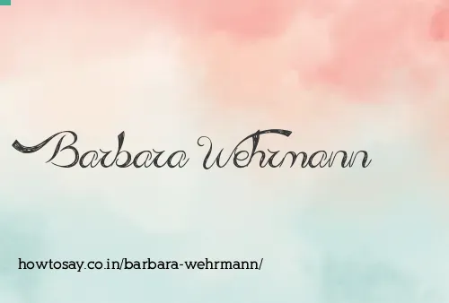 Barbara Wehrmann