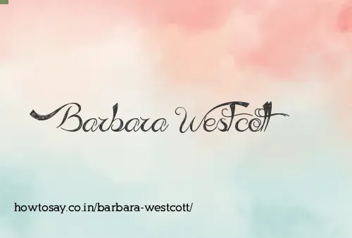 Barbara Westcott