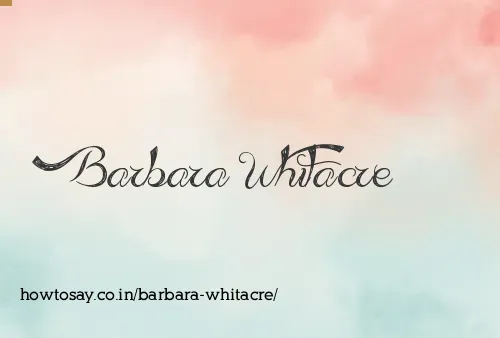 Barbara Whitacre