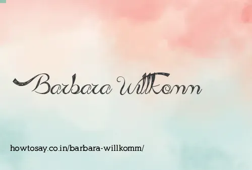 Barbara Willkomm