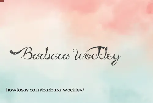 Barbara Wockley