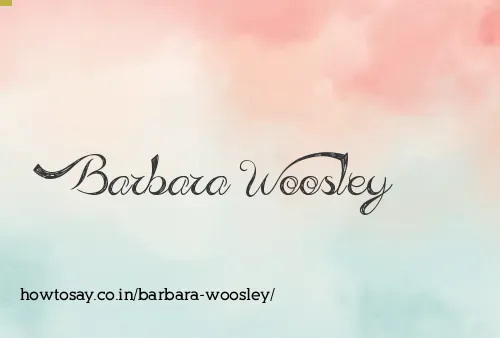 Barbara Woosley