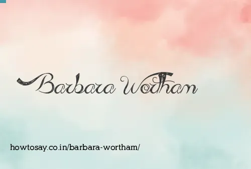 Barbara Wortham