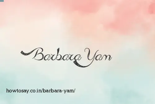 Barbara Yam