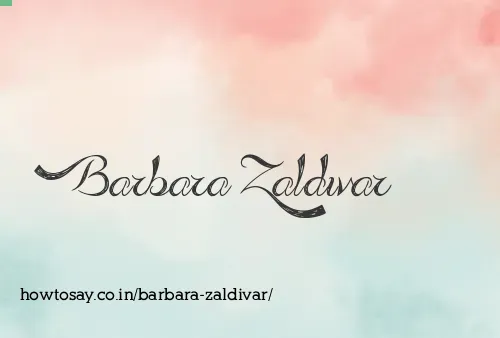 Barbara Zaldivar