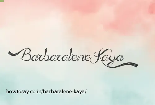 Barbaralene Kaya