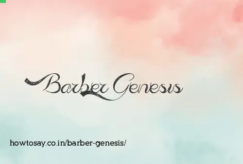 Barber Genesis