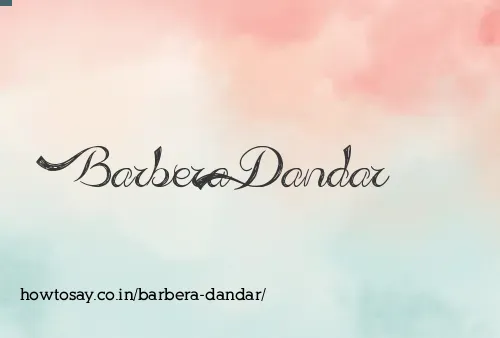 Barbera Dandar