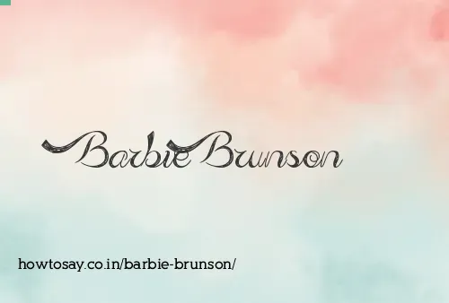 Barbie Brunson