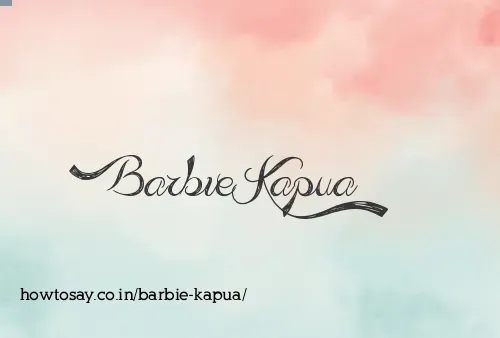 Barbie Kapua