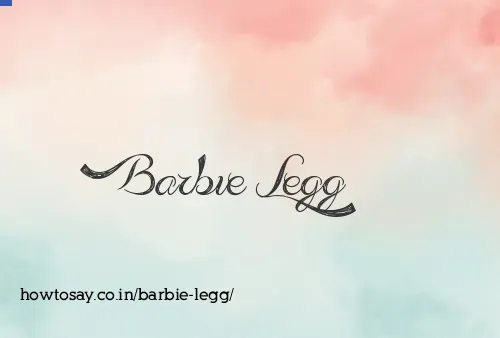 Barbie Legg