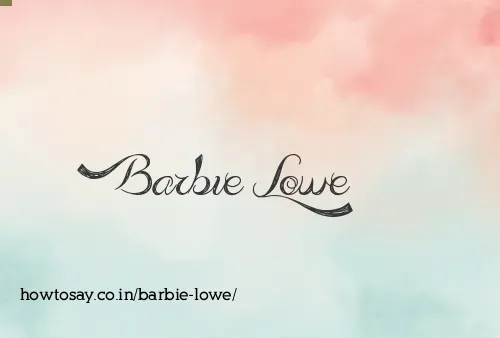 Barbie Lowe
