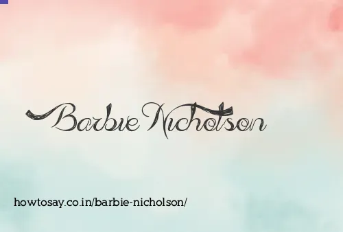 Barbie Nicholson