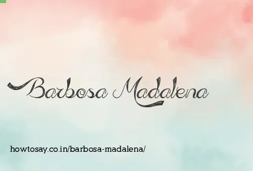 Barbosa Madalena