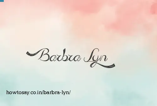 Barbra Lyn