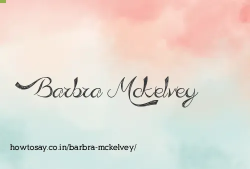 Barbra Mckelvey