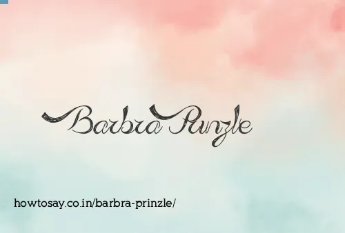 Barbra Prinzle