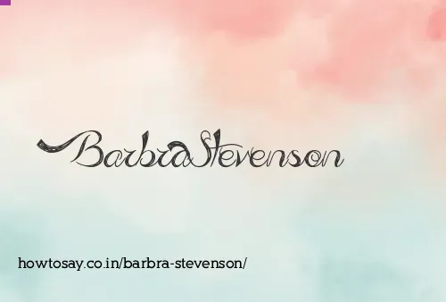 Barbra Stevenson