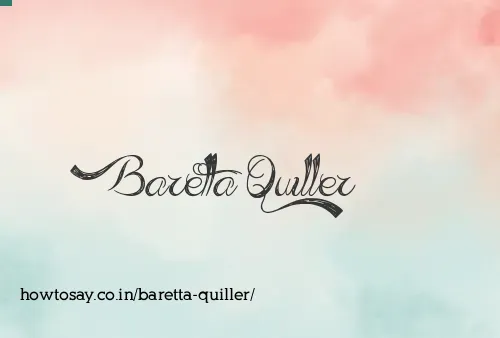 Baretta Quiller