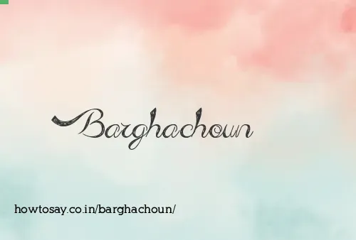 Barghachoun
