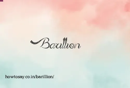 Barillion
