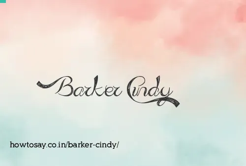 Barker Cindy