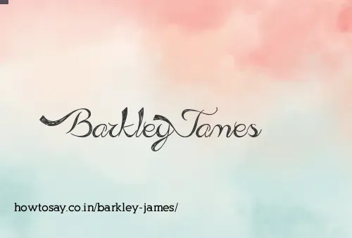 Barkley James